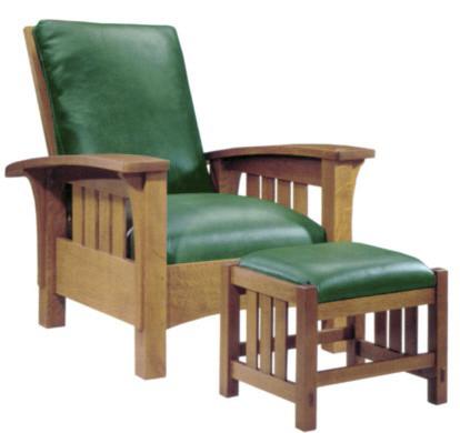 bow arm morris chair