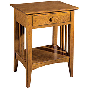 Contemporary Mission Nightstand